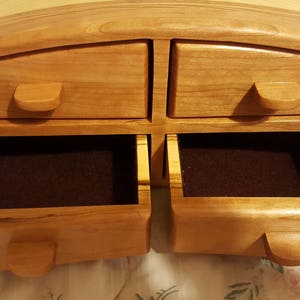 Bandsaw box made from cherry, pine,and plywood zdjęcie 8