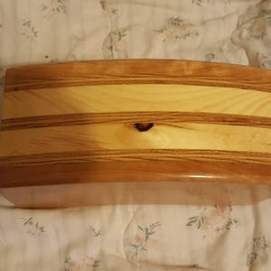 Bandsaw box made from cherry, pine,and plywood zdjęcie 10