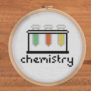 Tiny Chemistry Stitch Pattern image 1