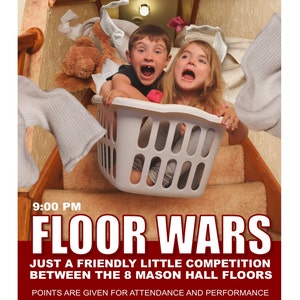 Floor Wars - Program Advertisement - Text Fully Editable
