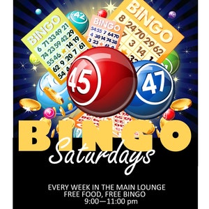 Bingo - Program Advertisement - Text Fully Editable
