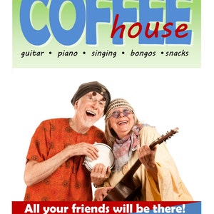Coffee House - Program Advertisement - Text Fully Editable