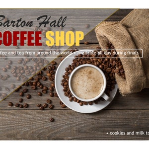 Coffee Shop - Program Advertisement - Text Fully Editable