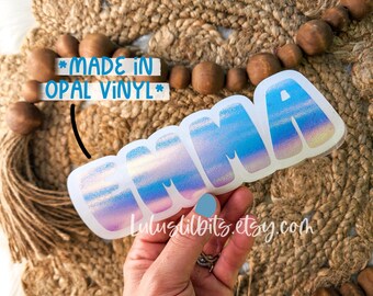 Personalized Name Vinyl Decal | Custom Laptop, Water Bottle Sticker