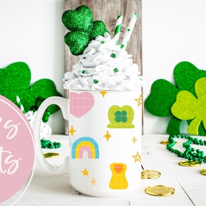 Irish Charms Svg | Digital Download | St. Patrick&#39;s Day | Instant Download | Cut Files For Cricut | Silhouette | Svg | Png
