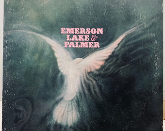 Emerson, Lake and Palmer "Emerson Lake & Palmer"Lucky Man” Vinyl LP Record. Great to Excellent Condition