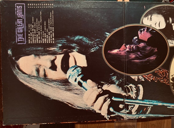 Janis Joplin the Great Janis Record Vinyl LP. Very Good