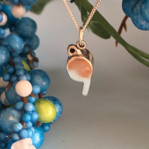 Whistle Necklace, Coach Necklace,Sterling Silver Whistle Necklace, Gift for Coach, Sports Necklace, Sports Jewelry, Fun Sports Necklace