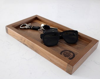 Small Decorative Walnut Tray