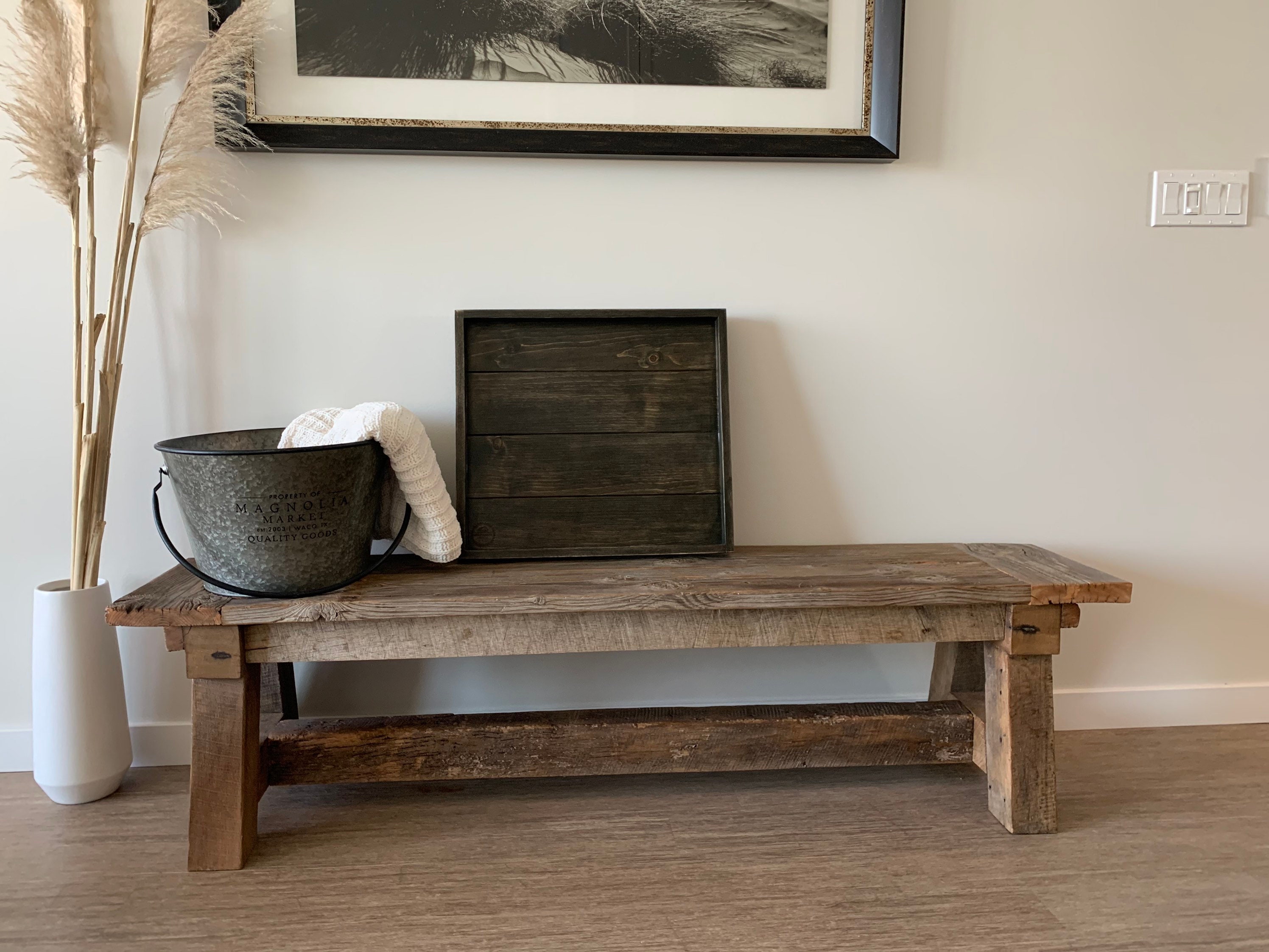 Bandejas otomanas hechas a mano decorativas | Etsy