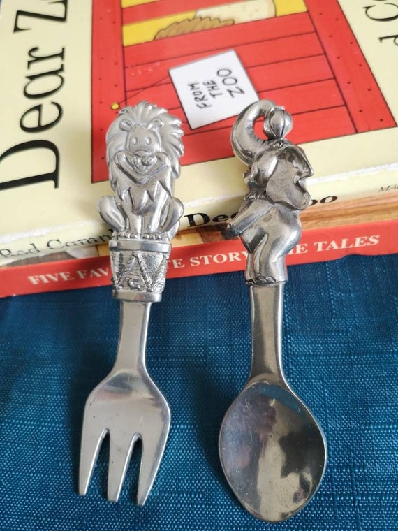 Vintage Mappin and Webb Child s Cutlery Set Decorative Fork and Spoon Boxed Baby Christening Gift Etsy Australia