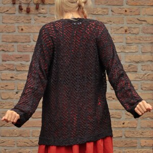 Net cardigan long hotsell