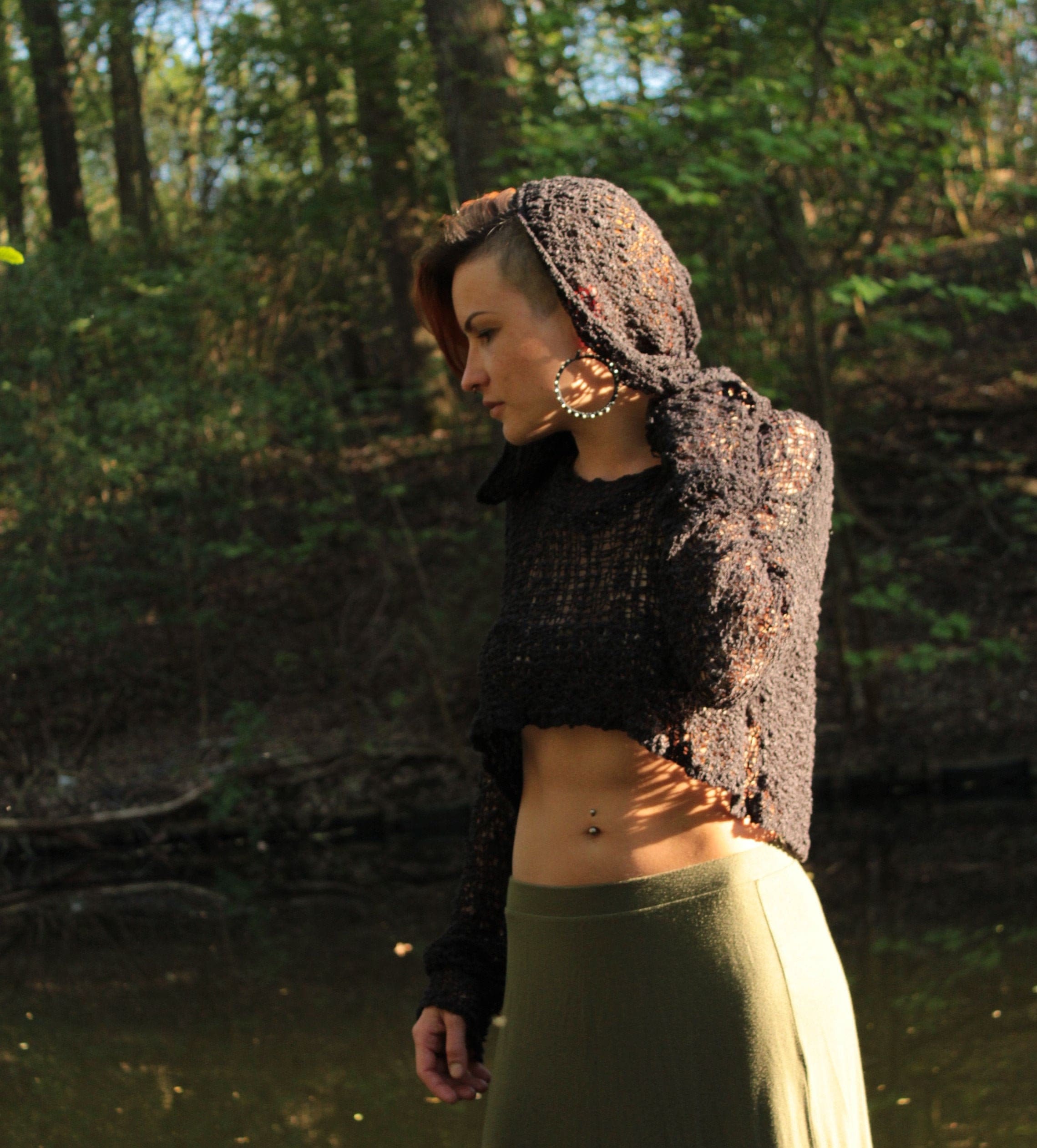 underboob-crochet-crop-top-black-cropped-hoodie-knitted-etsy