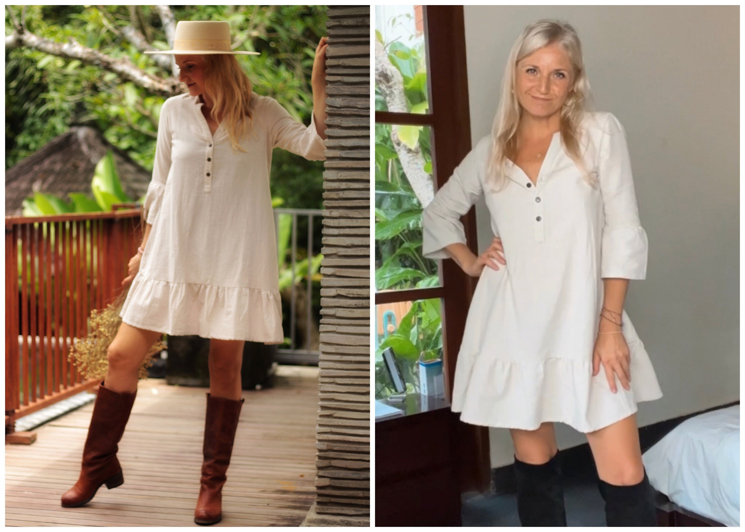 21+ White Dress With Bell Sleeves