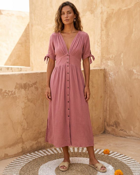 long red formal dress with sleeves 21848 Off-The-Shoulder Boho Wedding Dresses silhouette-summer-dress Sizes:9.5 Zipper back Back