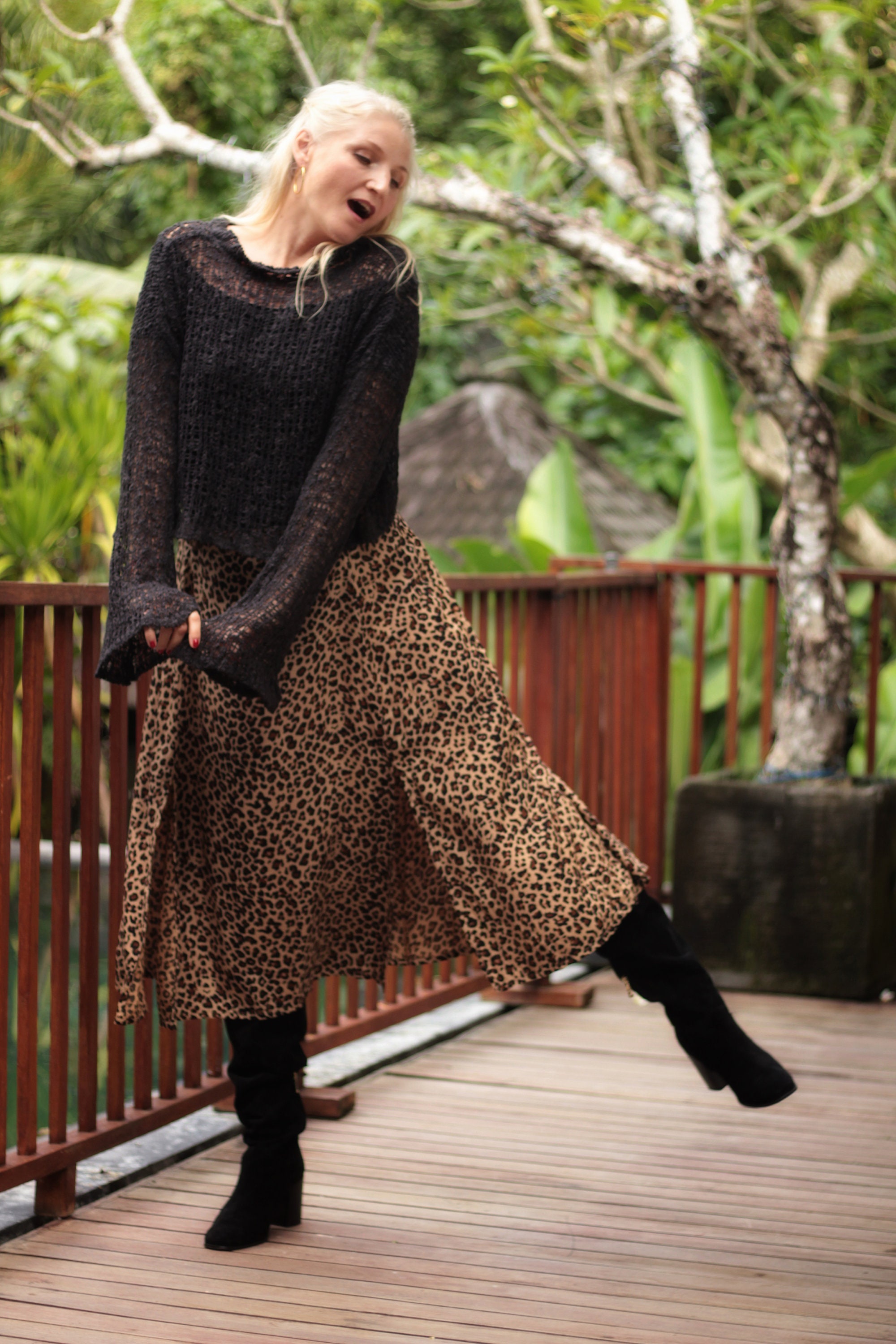 Mid length leopard skirts 70s 2025 Mid length leopard skirts 70s 2025