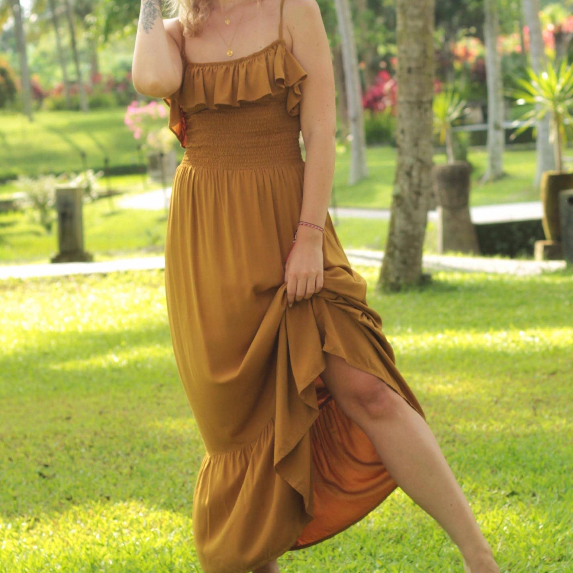 green emerald velvet dress Amazon.com: JOLILUNA Brown Polka Dot Maxi Dress Flowy Vacation Beach Wedding  Guest Dress Polka Dot Resort Summer Outfit 2025 (X-Small,Brown) : Clothing,  Shoes & Jewelry main image 1