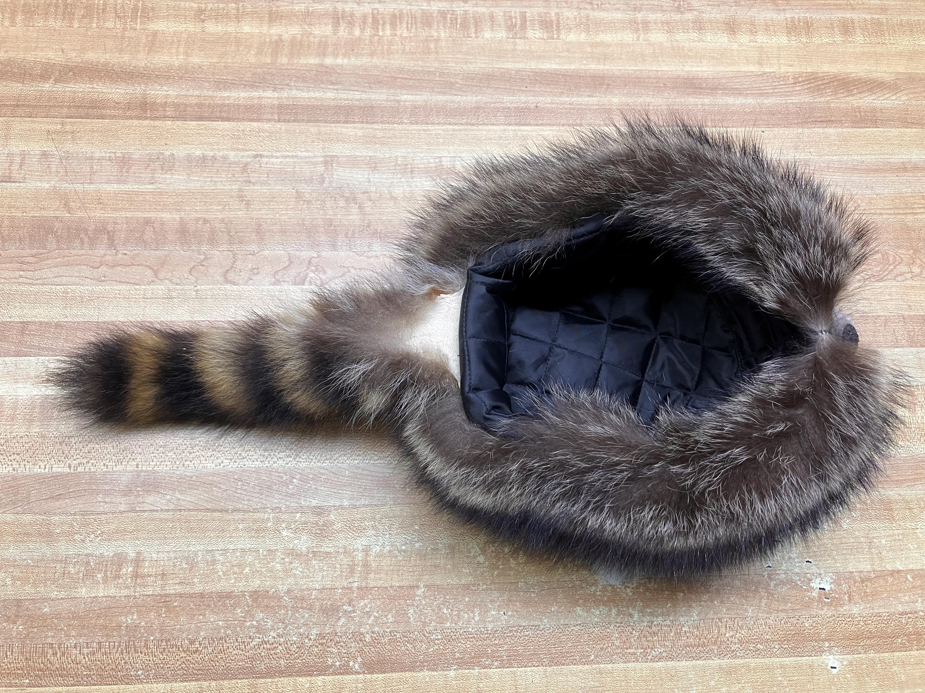 Etsy artist Idoltrē sculpted ear raccoon hat! Raccoon Ears - Etsy main image 2