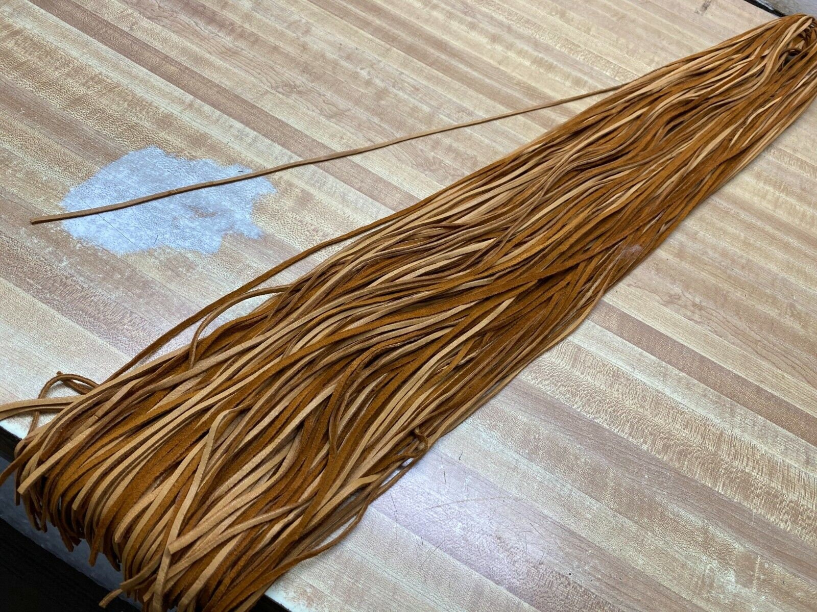 Tanned Deer Leather Lace 72" FOUR Pieces