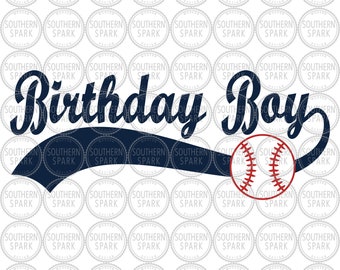 Download Baseball Birthday Svg Etsy