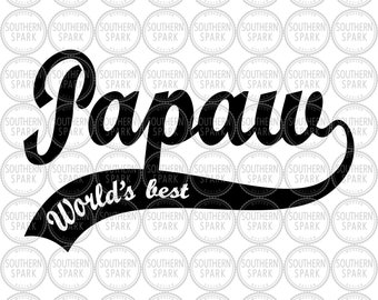 Free Free 110 World&#039;s Greatest Pawpaw Svg SVG PNG EPS DXF File