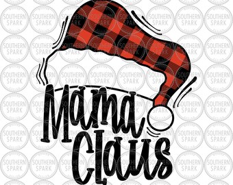 Download Mama Claus Svg Etsy