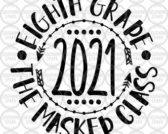 Download Eighth Grade Svg Etsy