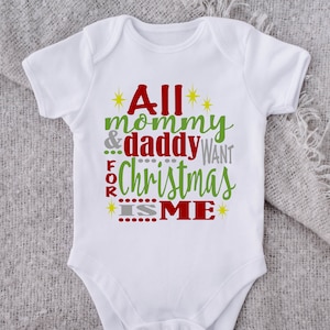 All Mommy And Daddy Want For Christmas Is ME svg png eps pdf jpg dxf