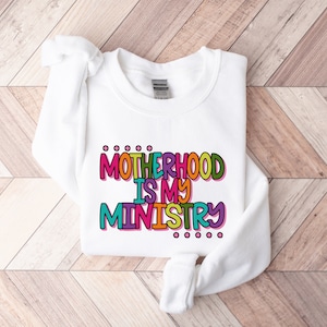 Motherhood Is My Ministry SVG / Motherhood Is My Ministry PNG / Mom / Cut File / Clip Art / Southern Spark / svg png eps pdf jpg dxf
