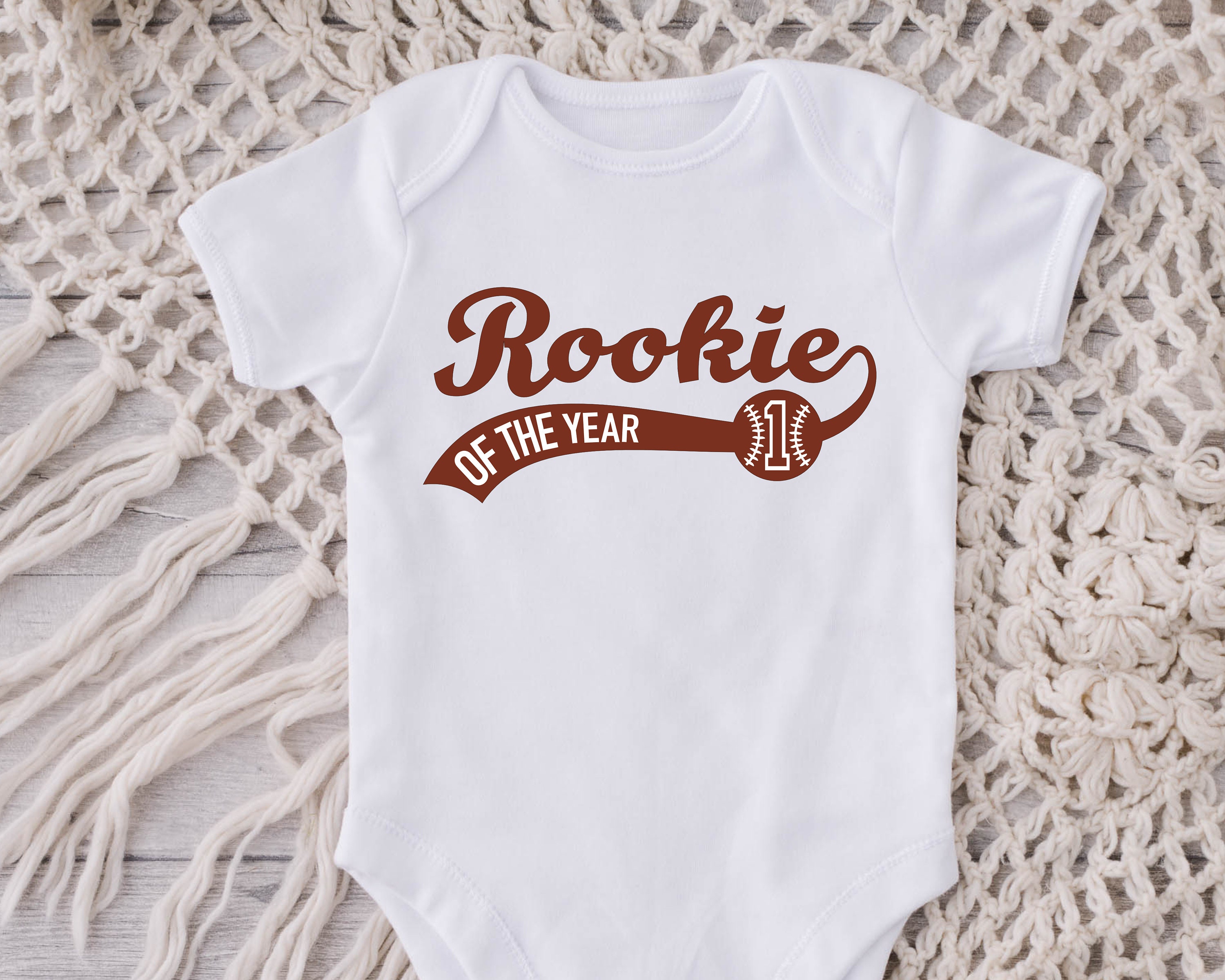 First Birthday SVG / Rookie of the Year SVG / Baseball / Softball ...