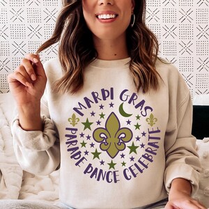 Mardi Gras SVG / Parade Dance Celebrate SVG / Let The Good Times Roll SVG / Cut File / Clip Art / Southern Spark / svg png eps pdf jpg dxf