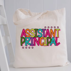 Assistant Principal SVG / Colorful Faculty / First Day SVG / Back To School / Cut File / Clip Art / Southern Spark / svg png eps pdf jpg dxf