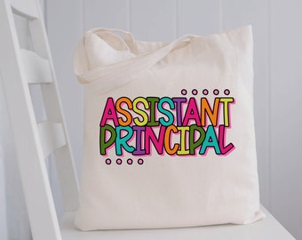 Assistant Principal SVG / Colorful Faculty / First Day SVG / Back To School / Cut File / Clip Art / Southern Spark / svg png eps pdf jpg dxf