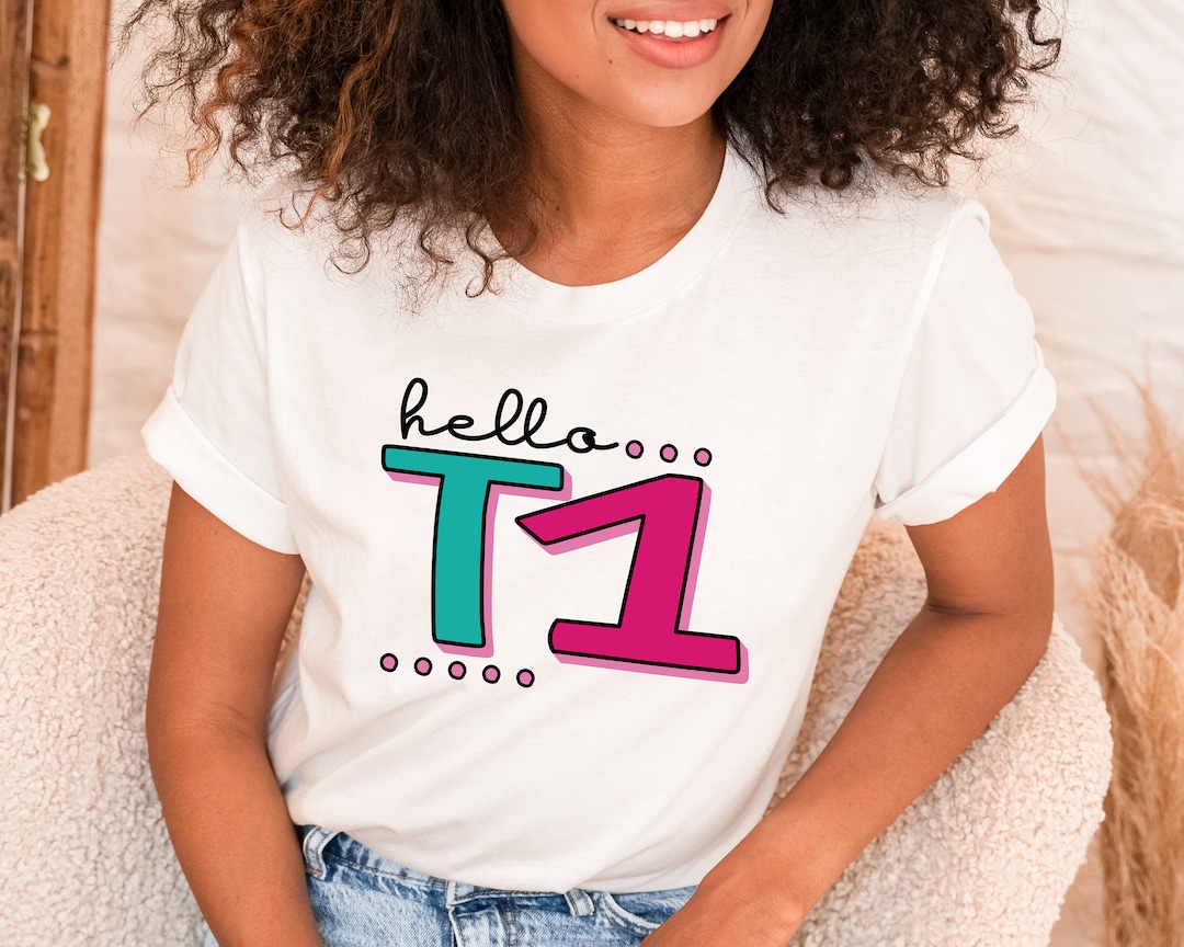 Hello T1 SVG / Transitioning to 1st SVG / School First Day / Back to ...