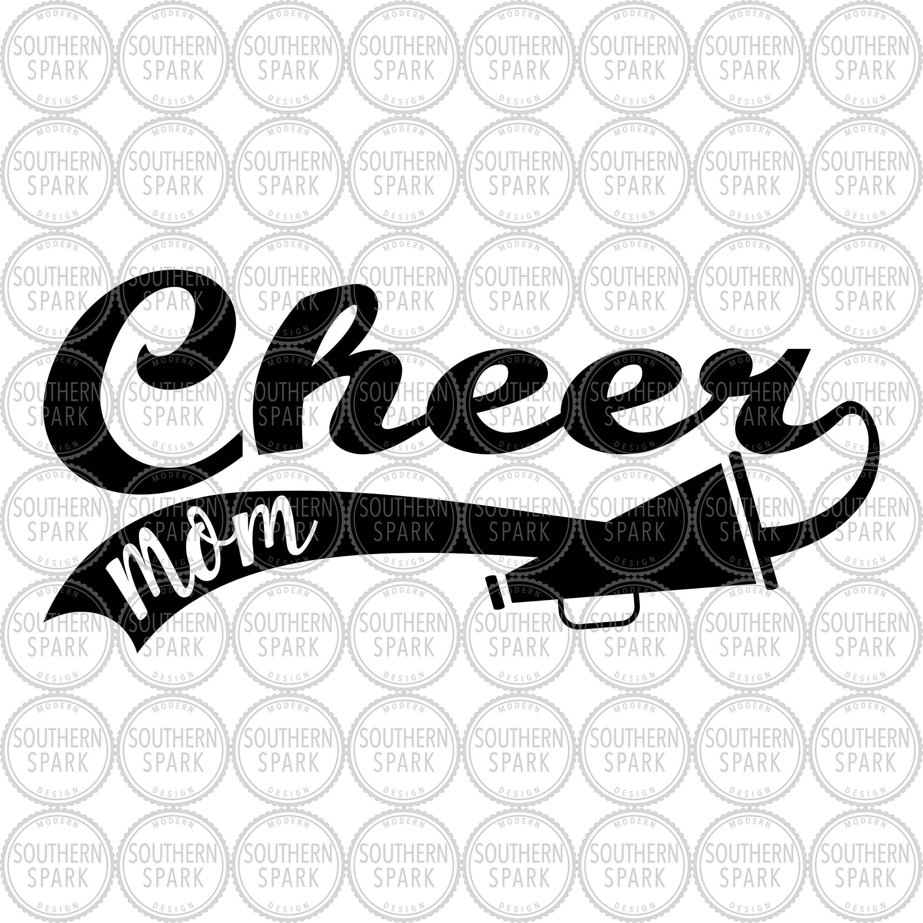 Download Cheer Mom svg png eps pdf jpg dxf | Etsy