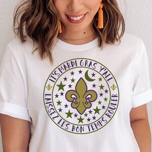 Mardi Gras SVG / It's Mardi Gras Time SVG / Laissez Les Bon Temps Rouler / Cut FIle / Clip Art / Southern Spark / svg png eps pdf jpg dxf