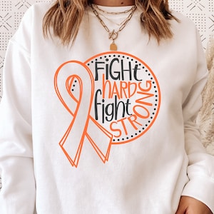 Cancer Awareness SVG / Fight Hard Fight Strong Searching For A Cure SVG / Cut File / Clip Art / Southern Spark / svg png eps pdf jpg dxf