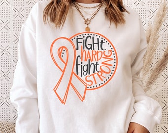 Cancer Awareness SVG / Fight Hard Fight Strong Searching For A Cure SVG / Cut File / Clip Art / Southern Spark / svg png eps pdf jpg dxf