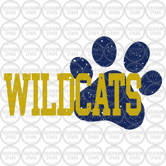 Download Wildcats Svg Wildcat Svg Paw Svg Distressed School Etsy PSD Mockup Templates
