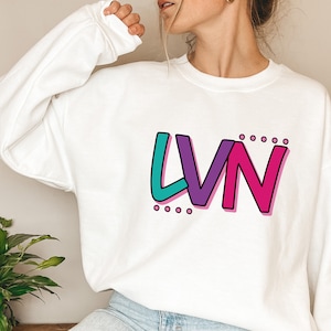 Licensed Vocational Nurse SVG / Licensed Vocational Nurse PNG / lvn svg / lvn png / Medical / Southern Spark / svg png eps pdf jpg dxf