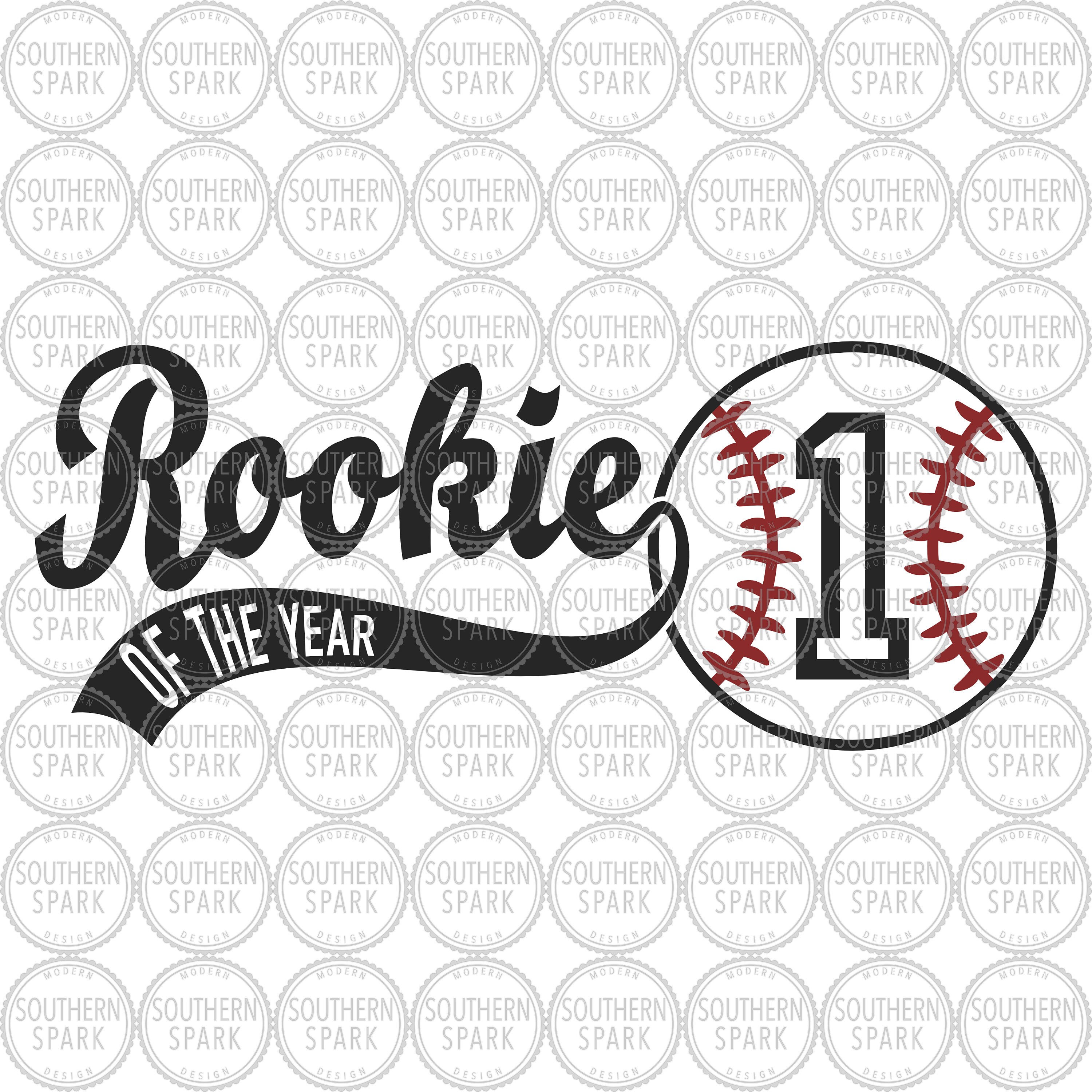 Birthday SVG / Rookie of the Year SVG / First Birthday SVG / 1st ...