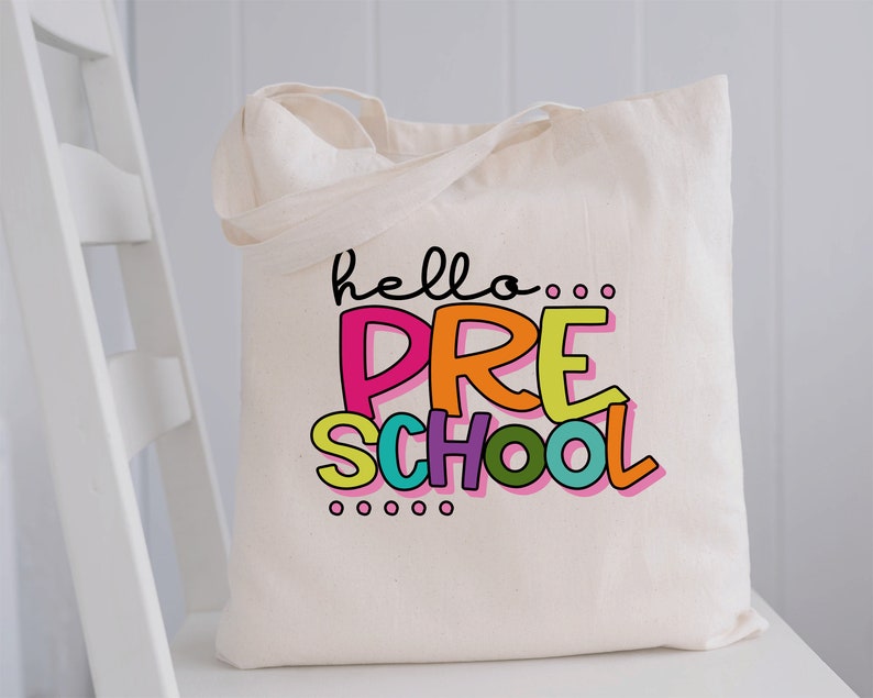 Hello Preschool SVG / Preschool SVG / First Day of School / Back to ...