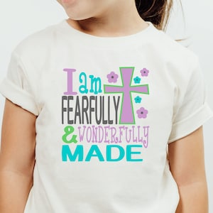 Easter SVG / I Am Fearfully And Wonderfully Made SVG / Jesus / Worship / Cut File / Clip Art / Southern Spark / svg png eps pdf jpg dxf