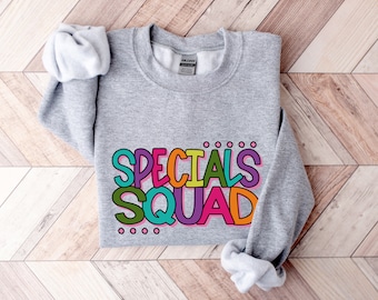Specials Squad svg png eps pdf jpg dxf - Education Back To School Design (Digital Download)