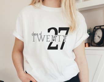 Class of 2027 Twenty Twenty Seven svg png eps pdf jpg dxf - Graduation Education Design (Digital Download)