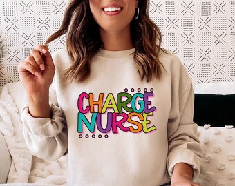 Charge Nurse SVG / Charge Nurse PNG / Medical Field Health Care / Cut File / Clip Art / Southern Spark / svg png eps pdf jpg dxf