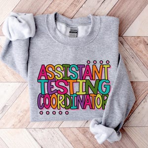 Assistant Testing Coordinator SVG / Assistant Testing Coordinator PNG / Cut File / Clip Art / Southern Spark / svg png eps pdf jpg dxf