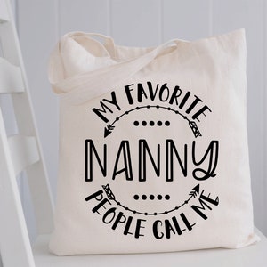 Mother's Day SVG / My Favorite People Call Me Nanny SVG / Nanny SVG / Cut file / Clip Art / Southern Spark / svg png eps pdf jpg dxf
