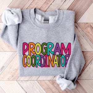 Program Coordinator SVG / Program Coordinator PNG / Office Administration / Cut File / Clip Art / Southern Spark / svg png eps pdf jpg dxf