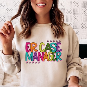 ER Case Manager svg / ER Case Manager png / Social Worker Case Management Service / Cut File / Southern Spark / svg png eps pdf jpg dxf